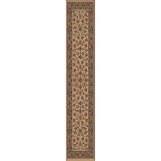 Tufted Isfahan Stone Blended Wool Runner Rug (22 X 8)