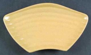 Mikasa Palomino Yellow Crescent Serving Plate, Fine China Dinnerware   Stoneware