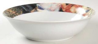 Sakura Renoir 9 Round Vegetable Bowl, Fine China Dinnerware   Watercolor Painti