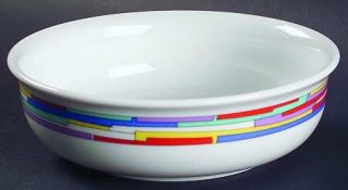 Arzberg Rainbow Coupe Cereal Bowl, Fine China Dinnerware   Daily Shape, Multicol