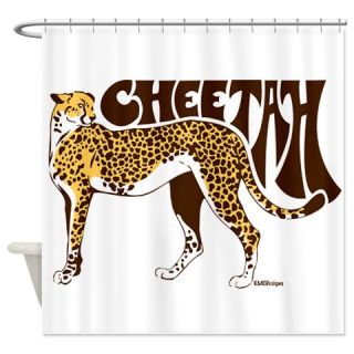  Cheetah Shower Curtain  Use code FREECART at Checkout