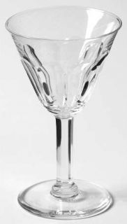 Val St Lambert Gandria Tcpl Cordial Glass   Cut, Clear