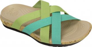 Womens Crocs Crocs Edie Stretch Sandal   Spearmint/Crisp Green Casual Shoes
