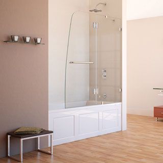 Dreamline Aqualux 48x58 inch Frameless Hinged Tub Door (Tempered Glass, AluminumIntended use IndoorTempered glass ANSI certifiedAssembly requiredProduct WarrantyLimited 5 (five) year manufacturer warrantyNote To minimize possible leakage, install showe