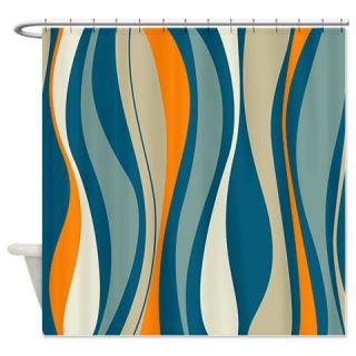  Wavy Pattern Shower Curtain  Use code FREECART at Checkout