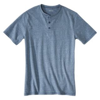 Merona Mens Henley Shirt   Bergen Blue XL