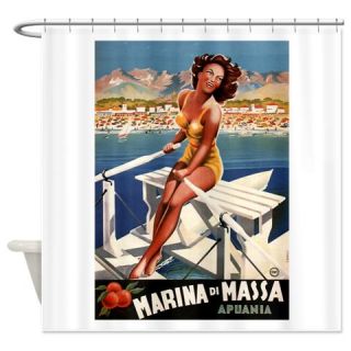  Marina di Massa, Apuania Shower Curtain  Use code FREECART at Checkout