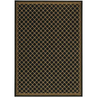 Karastan English Manor Coventry Trellis Black Rug (38 X 5)