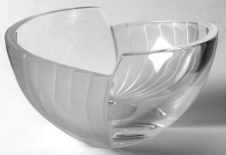 Mikasa Curtain Call Round Bowl   Frosted Swirls