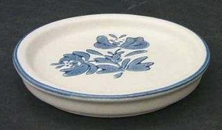 Pfaltzgraff Yorktowne (Usa) Coaster, Fine China Dinnerware   Blue Floral,Smooth,