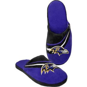 Baltimore Ravens Forever Collectibles Big Logo Slide Slippers