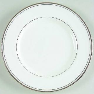 Mikasa Gothic Platinum Bread & Butter Plate, Fine China Dinnerware   Bone China,