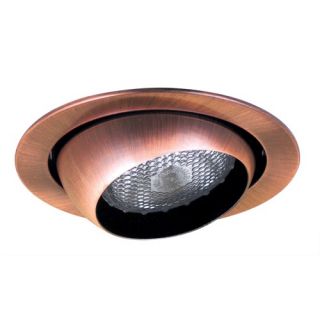 Elco Lighting EL18CP Recessed Lighting Trim, 6 Line Voltage Eyeball Trim Copper