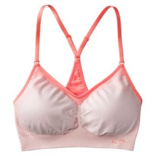 C9 by Champion Womens Seamless Bra With Removable Pads   Sunset XL