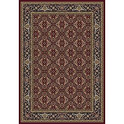 Anoosha Herati Red Rug (311 X 53) (RedPattern OrientalTip We recommend the use of a non skid pad to keep the rug in place on smooth surfaces.All rug sizes are approximate. Due to the difference of monitor colors, some rug colors may vary slightly. O.co 