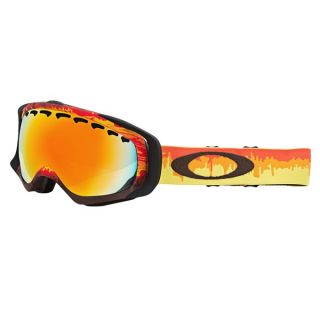 Oakley Crowbar Snow Snowsport Goggles   SHOCKWAVE FIRE/FIRE IRIDIUM ( )