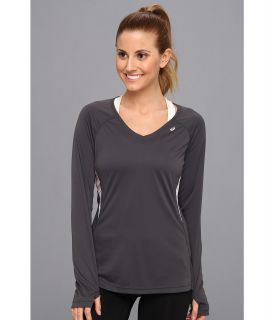 ASICS Favorite L/S Top Womens Long Sleeve Pullover (Black)