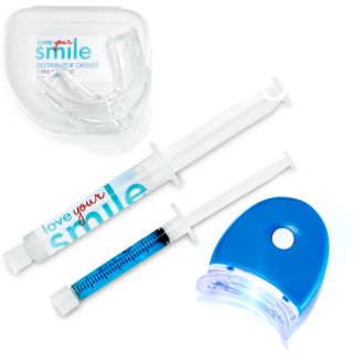 Ultimate Teeth Whitener Starter Kit With Mega size Gel And After Whitener Reminaralization Gel.