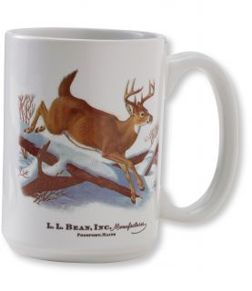 Maine Inland Fisheries And Wildlife Ceramic Mug, White Tailed Deer
