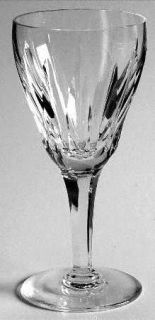 Stuart Claridge Clear Sherry Glass   Clear,Vertical Cuts