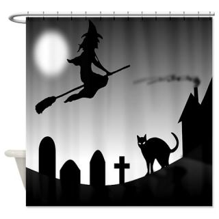  HALLOWEEN WITCH SILHOUETTE Shower Curtain  Use code FREECART at Checkout