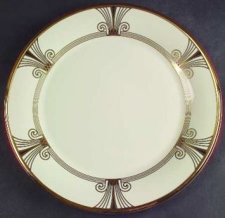 Lenox China Eternal Deco Service Plate (Charger), Fine China Dinnerware   Gold &