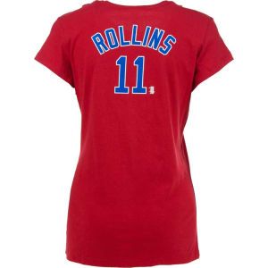 Philadelphia Phillies Jimmy Rollins 5th and Ocean MLB Womens Player Tee
