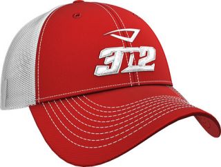 3N2 Flex Fit Classic Trucker Cap   Red/White Baseball Caps
