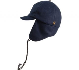 Womens Sperry Top Sider Riding Cap 101   Navy Wool Hats