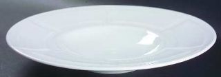 Philippe Deshoulieres Celtika White 10 Gourmet Plate, Fine China Dinnerware   A