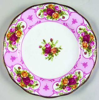 Royal Albert Rose Cameo Pink Salad/Dessert Plate, Fine China Dinnerware   Collec