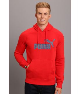 PUMA Hooded Sweater Fleece Mens Sweatshirt (Red)