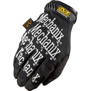 Mechanix Wear Original Gloves   Black, Small, Model# MG 05 008