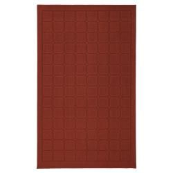 Cushion Madder Red Solid Rug (5 X 8)