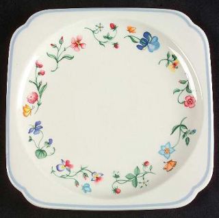 Villeroy & Boch Mariposa Square Oven To Table Plate, Fine China Dinnerware   Flo