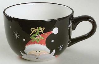 Holiday Santa Jumbo Cup, Fine China Dinnerware   Santa,Presents