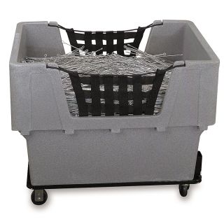 Relius Solutions Double Wall Dual Access Poly Truck   31 3/4Wx48Dx37H   Gray   Gray  (N1017261/GRAY REL)