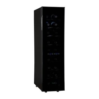 Haier HVTEC18DABS Dual Zone Thermo Electric Wine Cooler 18 Bottle Multicolor  