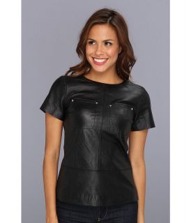 MICHAEL Michael Kors Structured T shirt Womens T Shirt (Black)