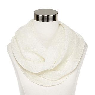 Ruched Infinity Scarf, Womens