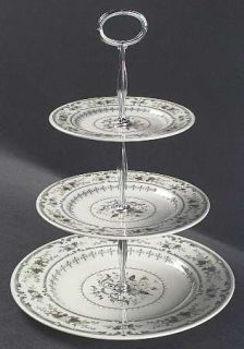 Royal Doulton Provencal 3 Tiered Serving Tray (DP, SP, BB), Fine China Dinnerwar