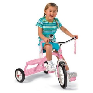 Radio Flyer Girls Classic Pink Dual Deck Tricycle   33P