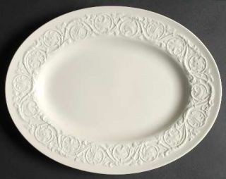 Wedgwood Patrician Plain (Old) 11 Oval Serving Platter, Fine China Dinnerware  