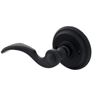 Sure loc Matte Black Dummy Door Lever (Matte blackAssembly required NoFor interior doorsFits any size door and attaches to door with two provided wood screwsNo keyed functionReversible, works for both right hand and left hand door swingsDoes not require 