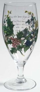 Portmeirion Holly And The Ivy, The 14 Oz Glassware Iced Tea, Fine China Dinnerwa