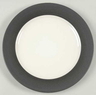 Noritake Colorwave Graphite Dinner Plate, Fine China Dinnerware   Colorwave,Blac