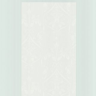 Brewster White Floral Ogee Wallpaper (WhiteDimensions 20.5 inches wide x 33 feet longBoy/Girl/Neutral NeutralTheme VintageMaterials Non wovenCare Instructions WashableHanging Instructions PrepastedRepeat 25 inchesMatch Straight )