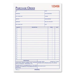 Tops Purchase Order Book