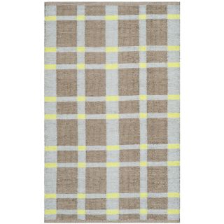 Thom Filicia Hand woven Indoor/ Outdoor Lawn Green Plastic Rug (26 X 4)