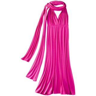 Mossimo Womens Multi Wrap Maxi Dress   Pink S
